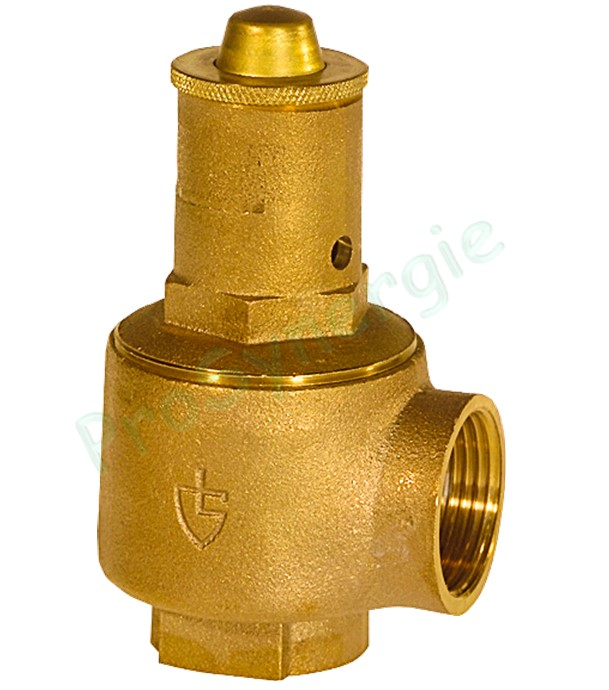 Soupape de sûreté série G - Corps Bronze - Tarage 3 bar - F Ø 2´´