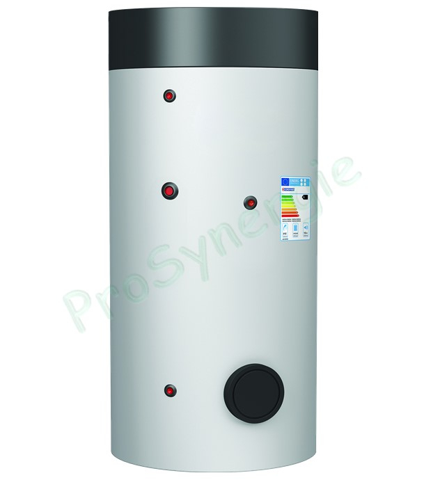 Pack solaire complet pour préparateur Eau chaude sanitaire avec soutien pompe à chaleur Capacité 500L comprenant 4 capteurs solaires avec kit de fixation inclus pour toiture tuiles