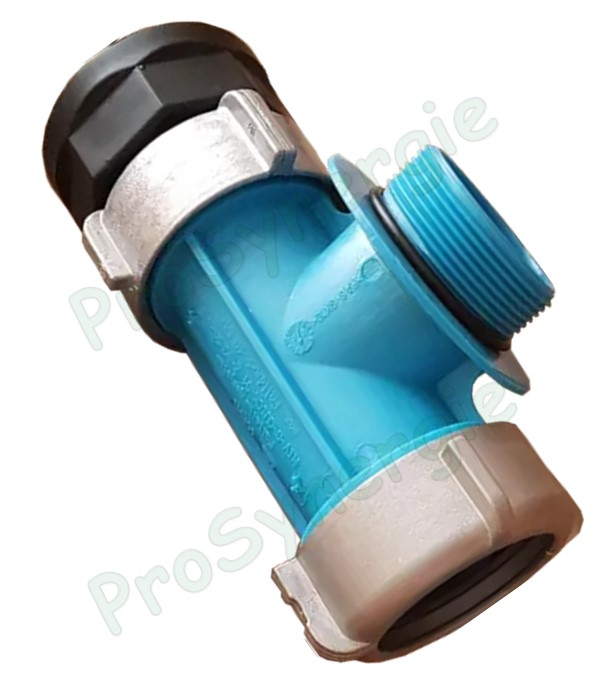 Kit A (base) - Connectique d´accouplement (avec raccord Ø2´´) pour cuve à eau Schutz Aquablock et Aquatonne