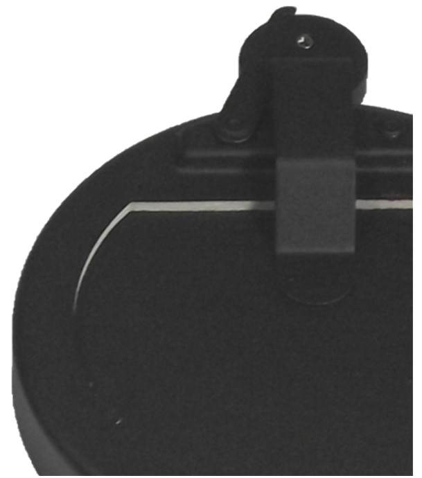 Régulateur Tirage 10 à 35Pa étanche Émail noir ou Inox - Tigex 100, 150 & 180 - jusqu´au Ø280mm haut. 15m et 250kw 1100°C