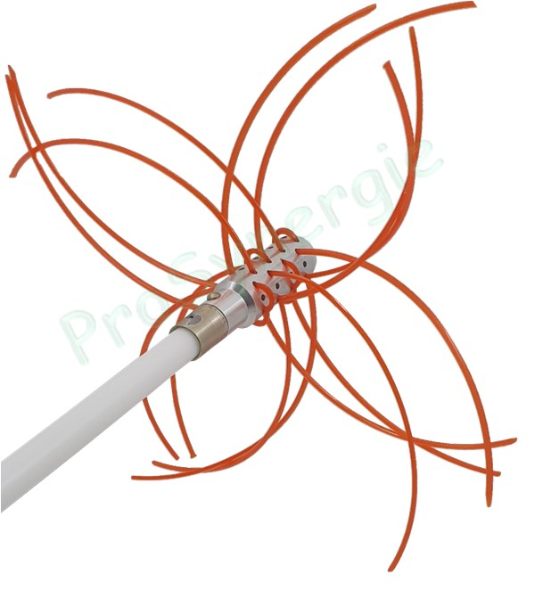 ROULEAU DE 90M DE RECHARGE DE FIBRE CARRE DE 3MM (LE ROULEAU DE 90M)