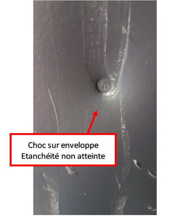 Cuve Fioul plastique installation extérieur (et intérieur) double paroi ´´Intégrale´´ 1500 Litres (L*l*H) 1720*770*1720mm (2ème paroie déformée en partie haute - voir photo)