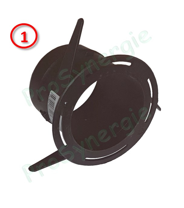 Manchette trident Ø 80 mm pour bouche de ventilation - Raccordement et gaine souplet et semi-rigide Optiflex (Flexigaine)