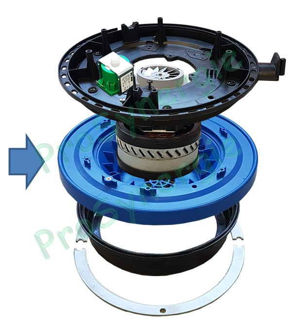 Support moteur pour aspirateur Neso 50/50CB/75CB/75CBR