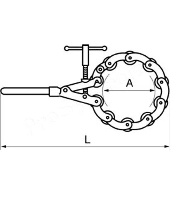 Coupe-tube Multi-molettes Fonte Ductile Ep 7 mm - Capacité 150 mm ou 6´´