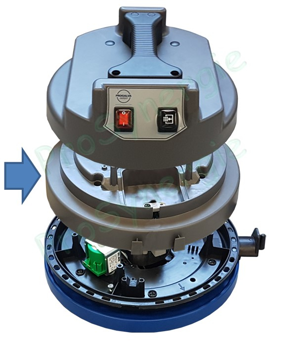 Capot moteur pour aspirateur Neso 15/20H/23/25/25S/40