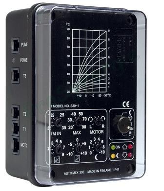 Régulation chauffage sans horloge Automix 30 E (LK 963 E Temperature Controller) - (Fx. T° extérieure)