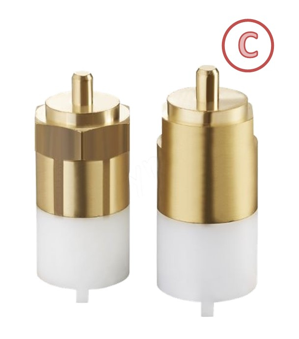 Accessoires pour outils Demo-Bloc (tête de nettoyage, tige de mesure et jeu d´accouplement)