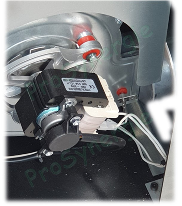 Capteur sonde T° fumée thermocouple K500 1200°C bulbe inox ØxL= 3x20mm +patte fixation câble ht° longueur 0.8 mètres DIN43714