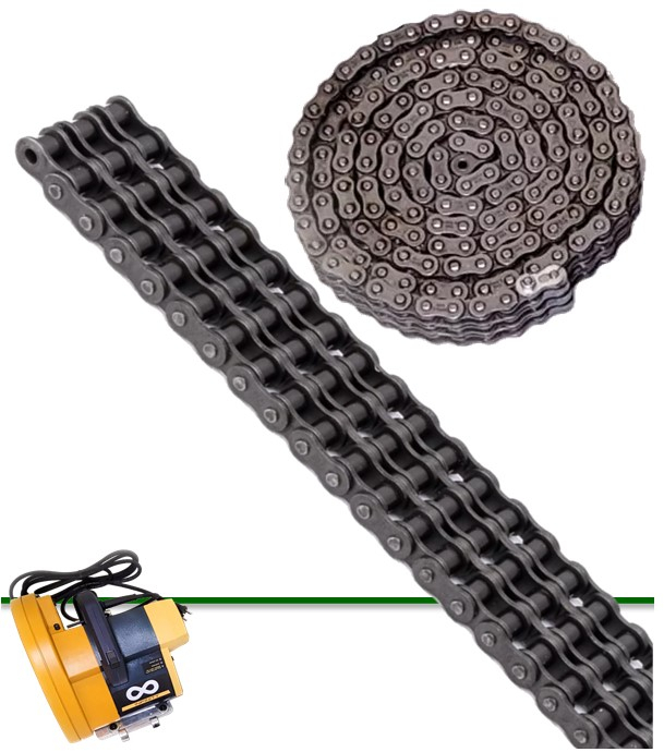 Chaîne d'extension longueur 2 m pour Coupe-tube à chaîne Infinity