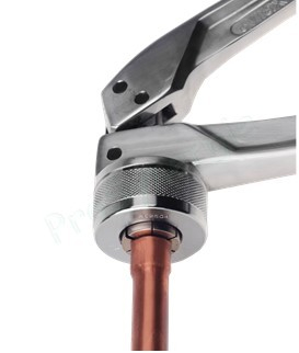 Coffret de Pince à emboîture cuivre avec embouts de Ø 12-14-16-18-22 mm