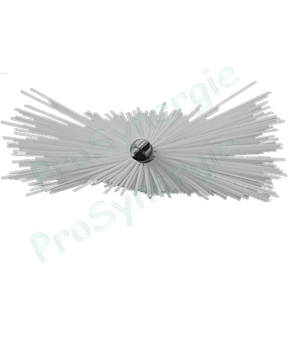 Goupillon Brosse Rectangulaire  (DeDietrich) - Fil Polyamide 0,3 - 50x15 mm - Lg garnissage 95 - Fil de tige 2 - Lg de tige 60 cm