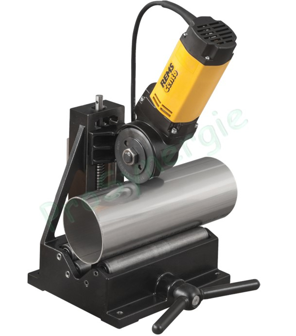 REMS Cento - Coupe-tube électrique à molette - Tuyaux Métaux et composites jusqu´à Ø 115 mm