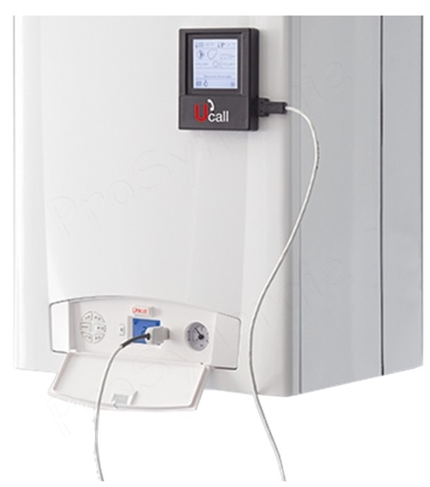 UNIKe - Chaudière murale Gaz Nat. & GPL 3,2 à 23,6Kw condensation mixte (chauffage + ECS instantantané) raccordement ventouse Øint/ext 60/100mm - HxLxP=700x420x345mm