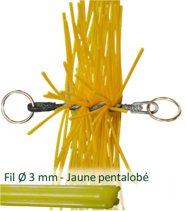 Hérisson à anneau Rond Polyamide - Ø 200 mm (Fil Ø 1.5 mm)