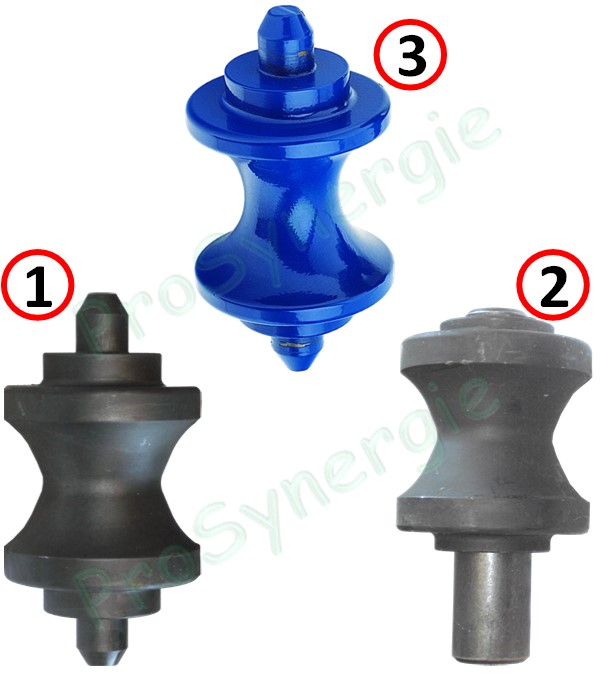 Diabolos pour Flasque de Cintreuse Hydraulique 3/8 à 1.1/4´´ ou 3/8 à 2´´ ou Multicouche