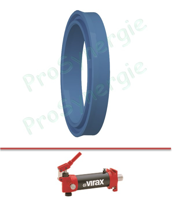 Joint gros piston de vérin n°1 et n°2 manuel et n°2 électrique pour cintreuse hydraulique (Ø int 40 mm x Ø ext 50 mm)