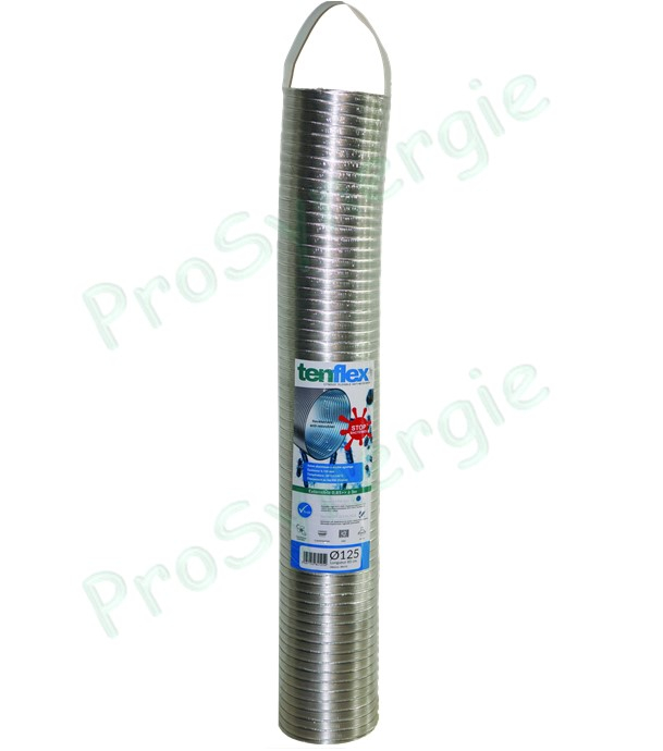 Conduit flexible 0,85 à 3m TEN FLEX Anti-microbien - Ø 100 mm