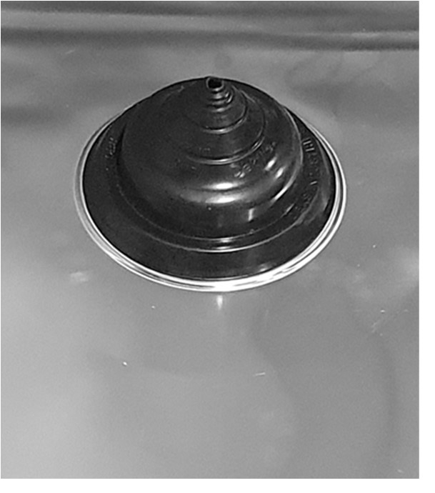 Etanchéité souple SolFlexe Alu EPDM (115°C maxi) n°1 - Ø 12 à 70 mm - Avec embase aluminium - Pour sortie de toiture