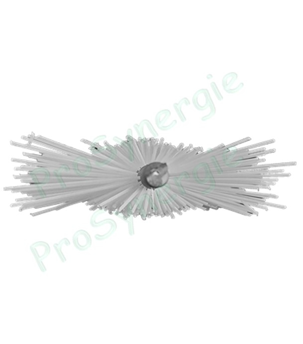 Goupillon Brosse Rectangulaire  (DeDietrich) - Fil Polyamide 0,3 - 45x11 mm - Lg garnissage 130 - Fil de tige 1,3 - Lg de tige 50 cm
