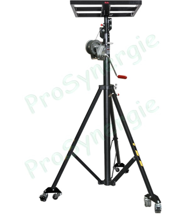 Jeu de 3 roues pour lève-charge 100kg Haut max 4m (réf GAL110634)
