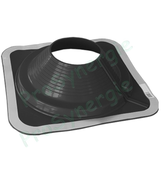 Etanchéité souple SolFlexe EPDM Noir (115 °C maxi) n°8 Ø 175 à 330 mm - Ouverture latérale possible et embase carrée