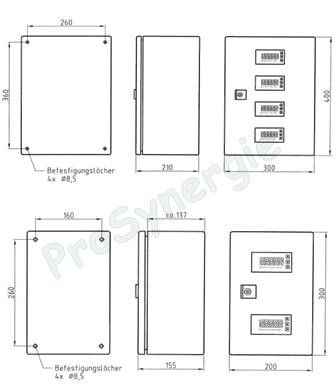 Armoire WAG 03 - Pour 3 indicateurs