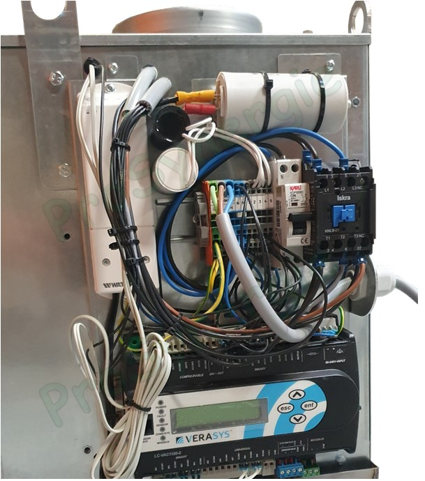 Aéroclim - Pompe à Chaleur Réversible et Climatiseur gainable sans unité extérieure - Puissance chaud/froid 5,3/4,2Kw (EN14511) - 240V 1.47KW