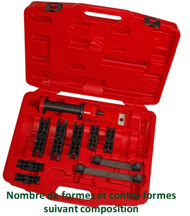 Cintreuse arbalète modèle 250065/60 (coffret formes 10 à 22 mm)