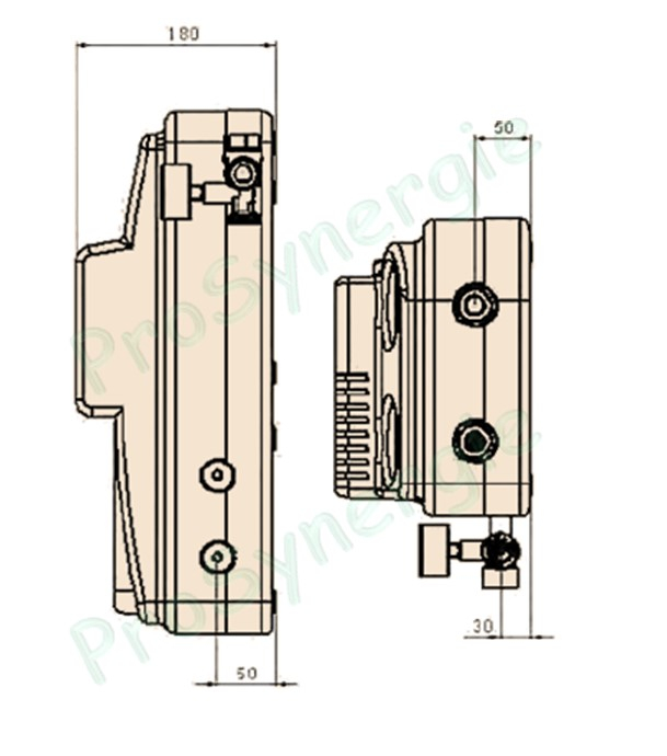 Groupe de transfert solaire isolé (départ/retour, pompe PWM , vanne débitlitre, soupape) équipé d´une régulation RS10 (pré-câblé)