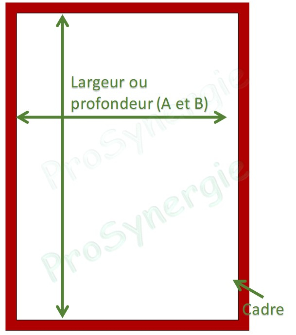 CR45 - Coude 45° Rectangulaire à Cadre - Galva - A=400mm - B=300mm