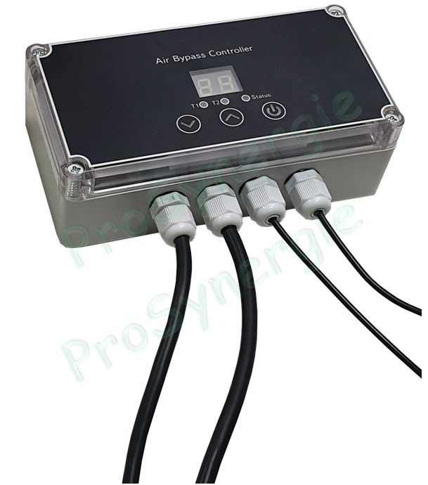 Kit bypass pour échangeur de VMC double Flux avec ou sans éléments de raccordement