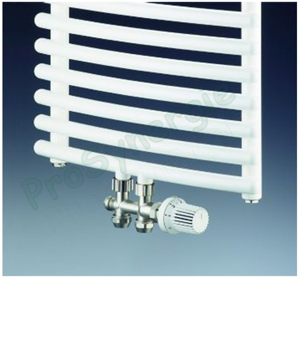 Robinet thermostatisable droit (bitube) multiblock T - eurocône Ø M 3/4´´ (+ pastilles)