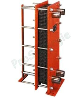 Echangeur Z3 16bars 5,07m² 39 plaques Inox démontables joint EPDM 140°C 39m3/h 4 x Inox G 2´´M (HxLxP) 780x340x188,7mm - 151,2Kg