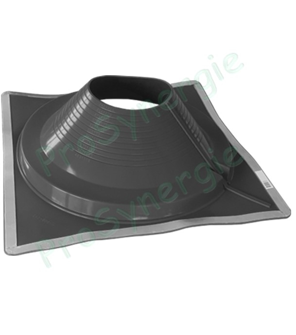 Etanchéité souple SolFlexe EPDM Noir (115 °C maxi) n°9 Ø 240-508 mm - Ouverture latérale possible et embase carrée
