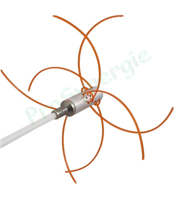 Recharge de 12 m de fil carré 2 ou 3 mm pour Rotoflex Ø 8, 12 et 18 mm