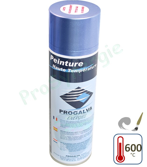 Peinture Aluminium Haute Température 400/650ml
