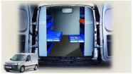 Rangement Véhicule Complet pour petits véhicules utilitaire