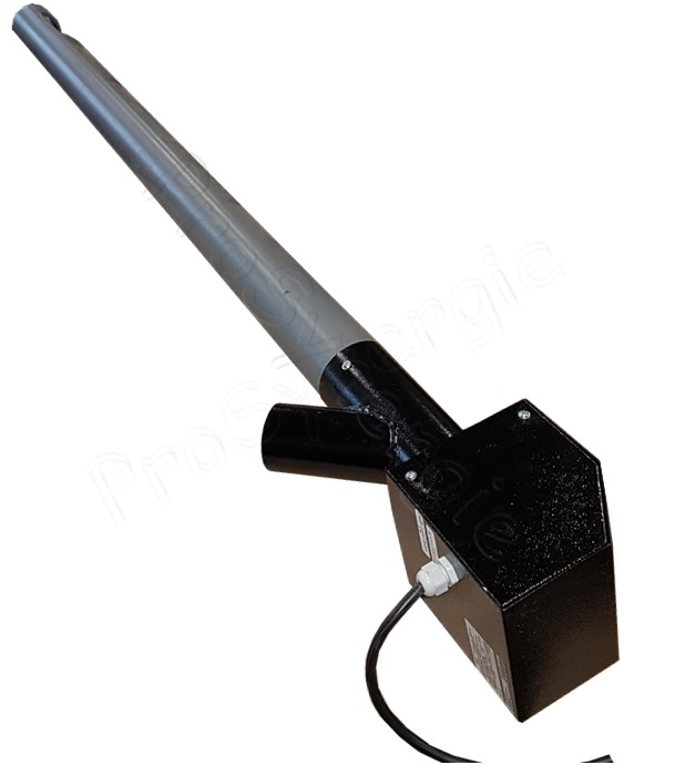 Vis sans fin motorisé Ø75mm longueur de 1,5 mètres tube de livraison flexible Ø60mm pour transfert ou alimentation de Brûleur à granulés (environ 30kg/h)