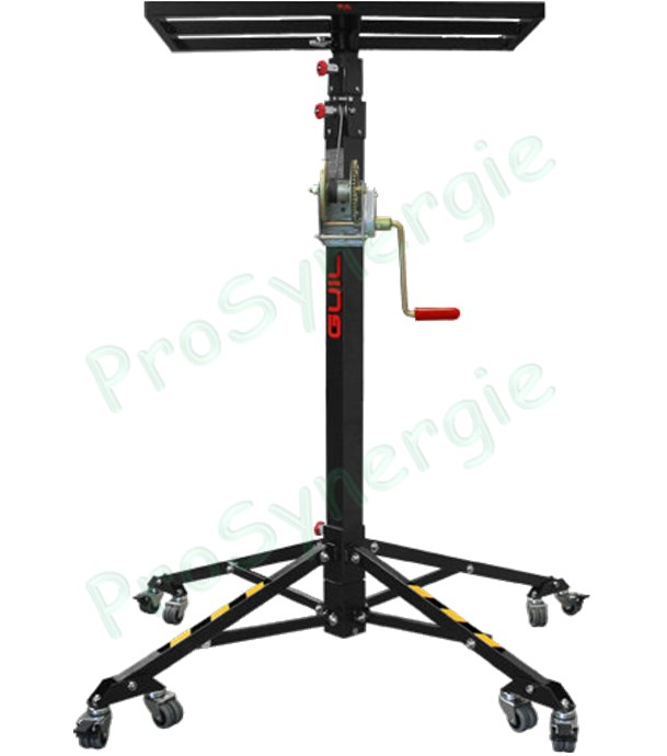 Jeu de 4 roues pour lève-charge 125kg Haut max 3,5m (réf GAL110635)