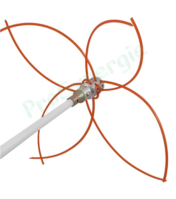 Recharge de 12 m de fil carré 3 mm pour Rotoflex Ø 12 et 18 mm