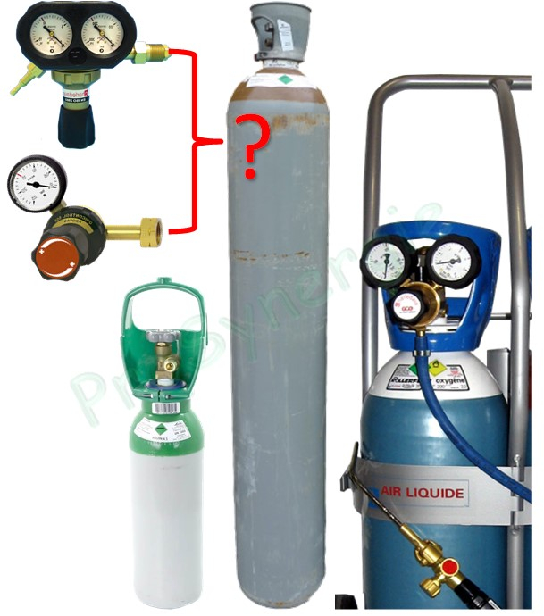 Norme filetage du raccordement de bouteilles gaz