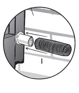 Raccord souple - Ø50 mm - longueur 200 mm