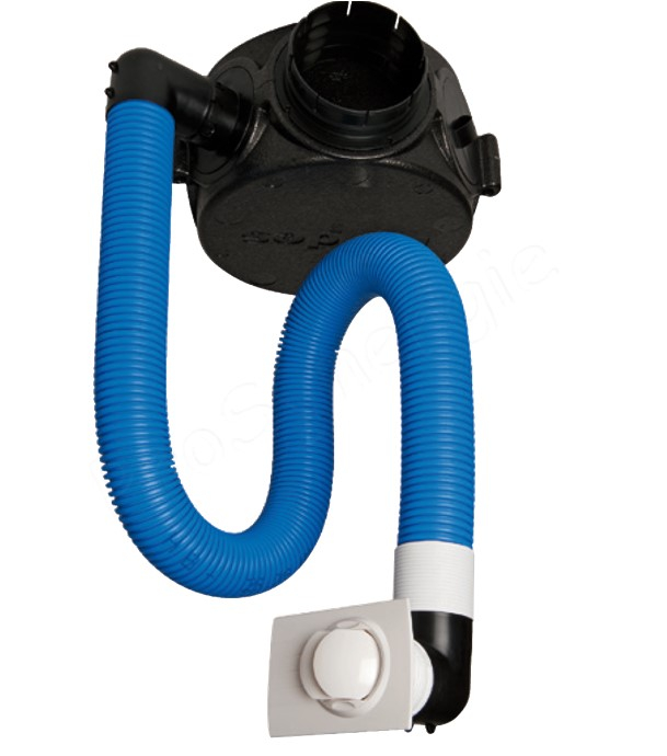 Kit Conduit de ventilation lisse PEHD Ø75 mm - 100m + joints, colliers + Cadeau