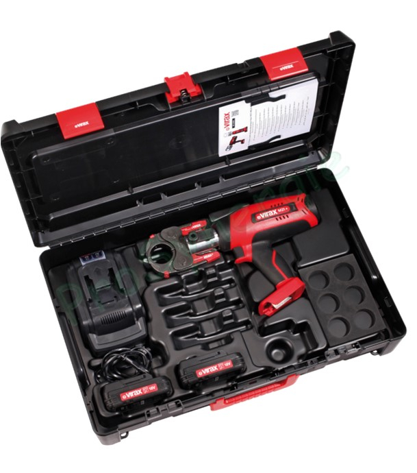 Presse à sertir Electro-mécanique Viper® M21+ (Pince mère + 2 batt 18V-1,5AH)