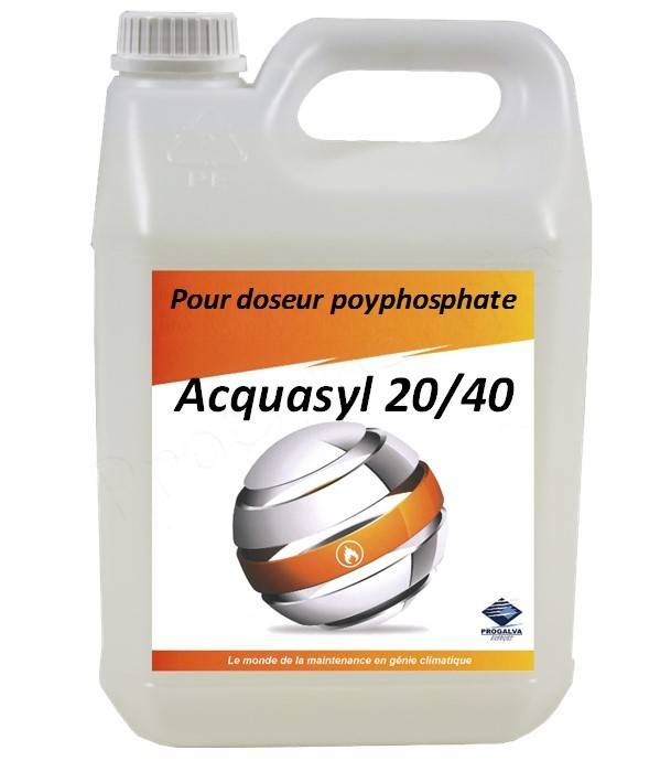 Recharge pour Doseur Polyphosphate Minidos - Aquasil 20/40 - 5 litres