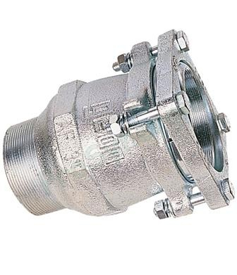 Raccord réparation serrage contre-bride Fonte Galva à Visser MMRG Ø M 2´´1/2 - Pour tube Ø 76,1 x 2,9