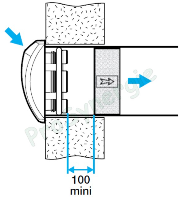 Anneau phonique (acoustique) Ø 125mm pour la réduction de bruit