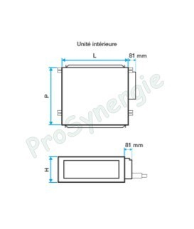 Pompe à Chaleur Air / Air Aldes T.One Horizontale - Modèle 05H - Réversible