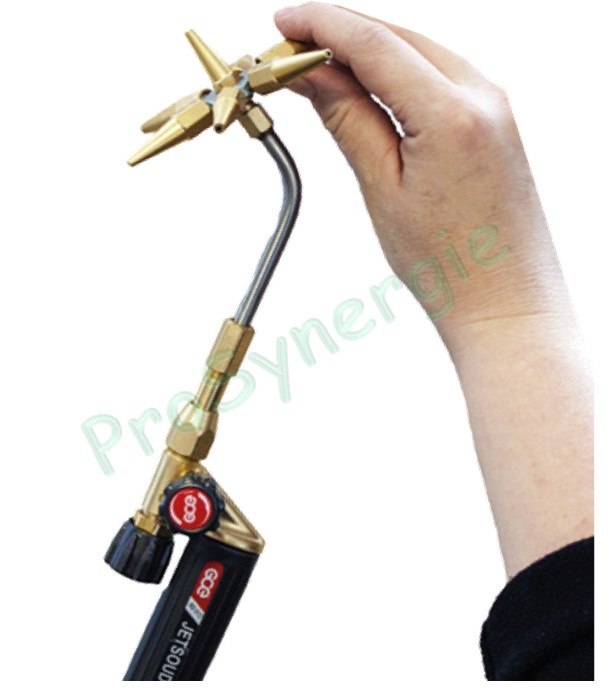 Becs de soudage Acétylène 250 L/h pour lance chalumeau (raccord 8x100mm)